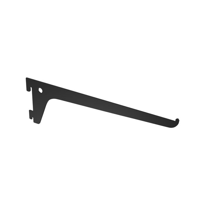 Flexi Storage Home Solutions 250mm Black Single Slot Bracket