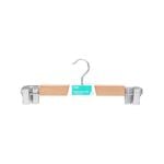 Practa Wooden Clip Clothes Hangers - 3 Pack