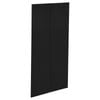 Kaboodle 900mm Black Olive Modern Pantry Door - 2 Pack