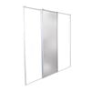 Lugna 2100 x 1801 - 2700mm 1 Mirror 2 Melamine 3 Door Combo Package