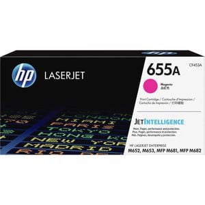 Hp 655a (cf453a) Original Laser Toner Cartridge - Magenta - 1 Each - 10500 Pages