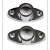 Miles Nelson Oval Flanges 16mm Chrome 2pk - 16mm