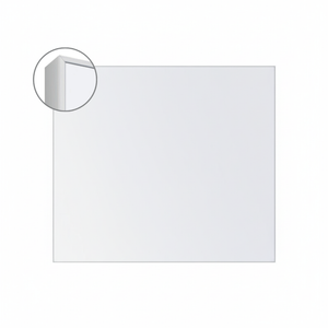 DuraWrite LX6 Whiteboard Magnetic with Slim Edge Frame 1200x1200mm