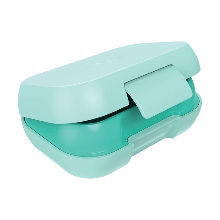 Bentgo Snack Container Leakproof Kid Friendly 1.5 Cup Capacity Aqua
