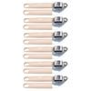 6PK Porto Zest Stainless Steel/Plastic 21cm Garlic Press Kitchen Utensil