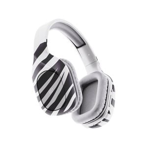 Juice Animals Wireless Bluetooth Headphones - Zebra