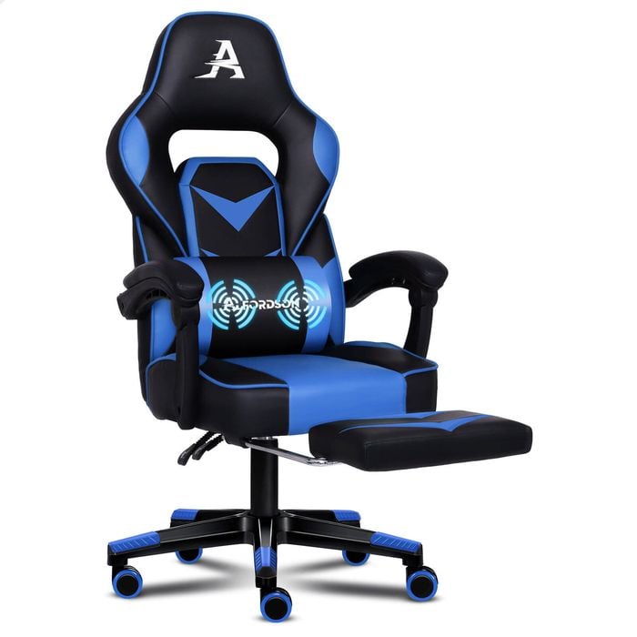 ALFORDSON Gaming Office Chair Blue