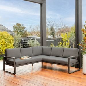 Mimosa Charcoal Aluminium Cordoba Corner Lounge