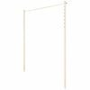 Austral 2.4m Classic Cream Fold Down Clothesline Accessory Ground Mount Kit