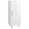 vidaXL Sideboard High Gloss White Cupboard Console Cabinet