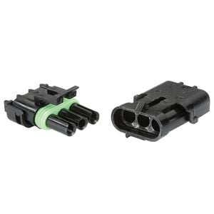 NARVA 3-Way Waterproof Connector - Pair