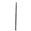 ProtectorAl 50 x 50 x 2400mm Black Aluminium Pool and Garden In-Ground Fence Post with Cap