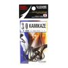Sasame F388 Kamikaze Black Straight Shank Offset Bait Fishing Hook 3/0
