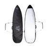 Summer vibes Lite Shortboard Surfboard Boardbag Cover - Black/White, 6'6"