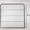 YES4PETS 6-Panel 80 cm Heavy Duty Pet Playpen