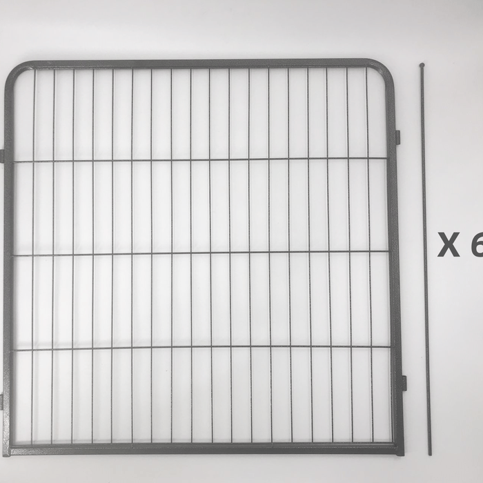 YES4PETS 6-Panel 80 cm Heavy Duty Pet Playpen