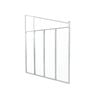 Canopia 3.0 x 3.0m White Feria Aluminium Side Wall Kit
