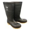 Troopers Mens Gumboots Safety Cap Size 9 Black