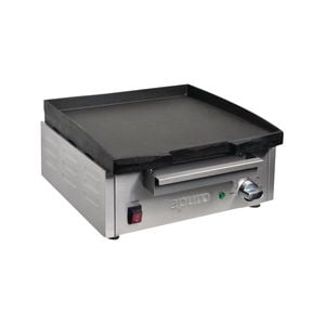 Apuro Large Countertop Cast Iron Griddle - Benchtop Electric Griddles (dc901-a)