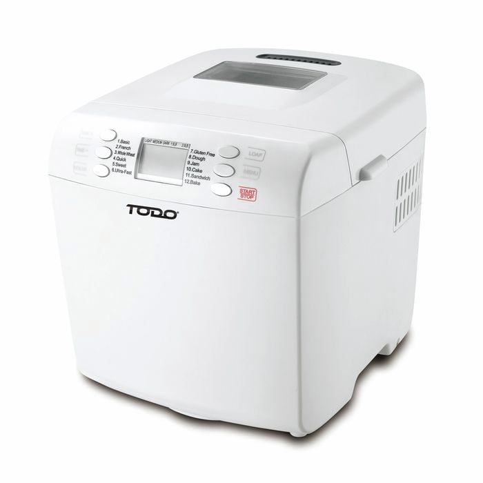 TODO 550W Bread Maker 900g Capacity - White