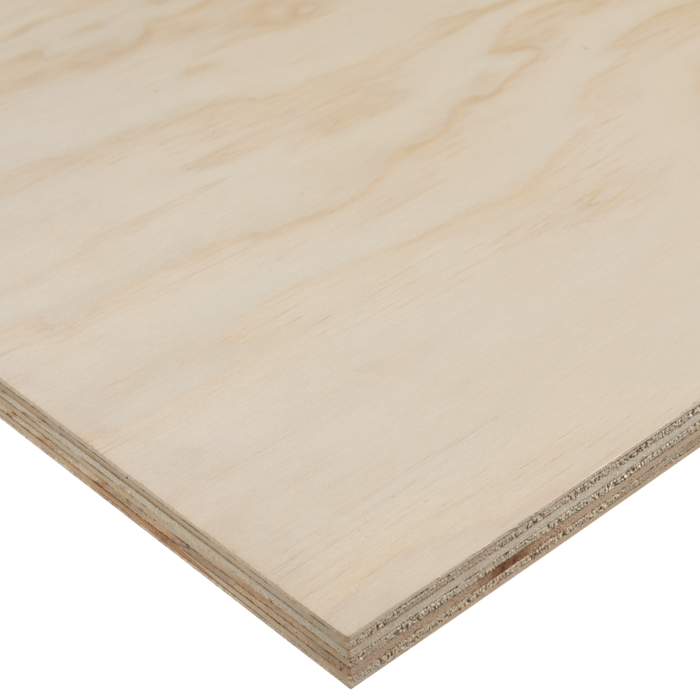1200 x 596mm 9mm Plywood Pine Premium BC Grade