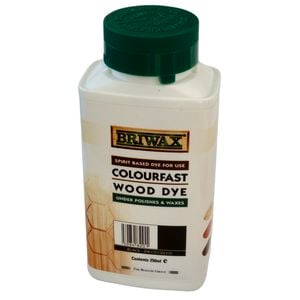 Briwax 250ml Spirit Based Black Timber Dye