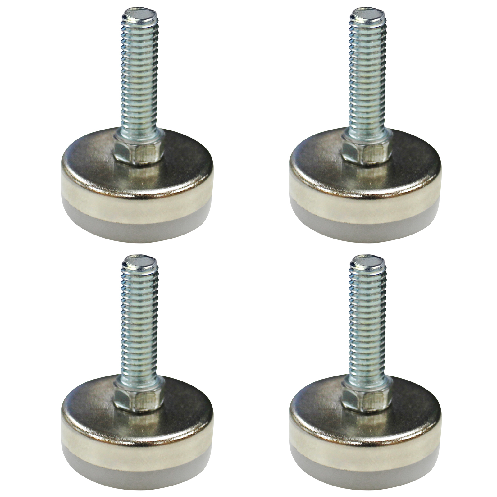 Richmond 25mm x M8 Steel Fixed Levelling Foot - 4 Pack thumbnail 2