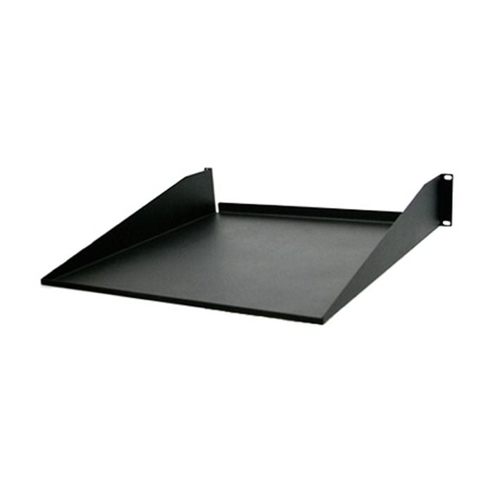 2U 2RU 19in x 457mm Solid Rack Shelf S2U18