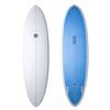 Summer vibes Mid Twin Mid-Length Surfboard - BLUE, 6'6" x 21" x 2 13/16" 42.5L