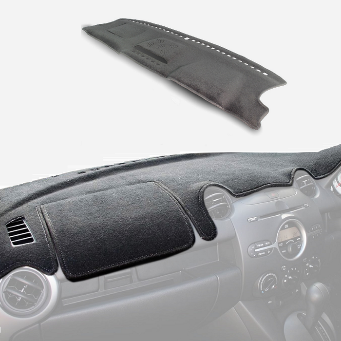 For Ford Ranger Py 08/2022-on Custom Car Dash Mat Cover Black Dashmat