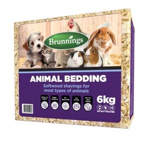 Brunnings 6kg Softwood Shavings Animal Bedding