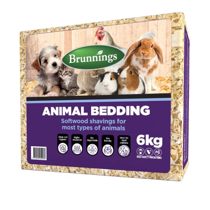 Brunnings 6kg Softwood Shavings Animal Bedding