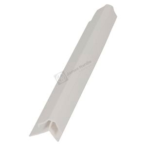 James Hardie HardieGlaze 4.5 x 2400mm External Corner White Gloss PVC