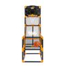 Wilton Bradley Indoor Basketball Game 1 Hoop Ball Return Net System Kids 3y+