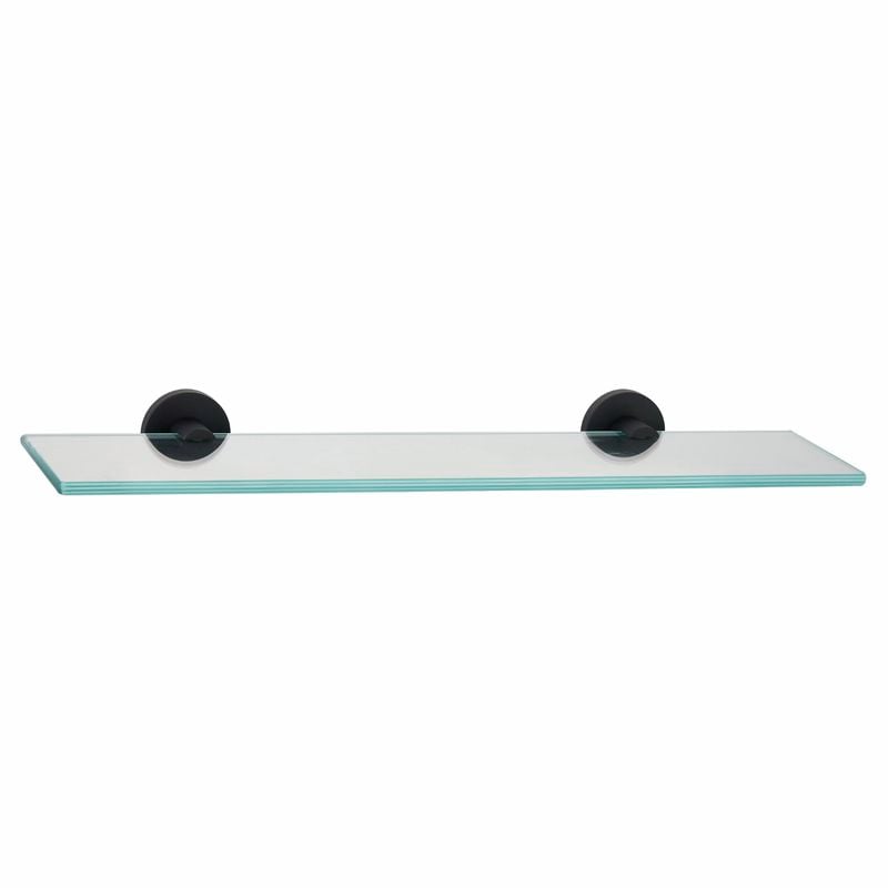 Resonance Black Glass shelf