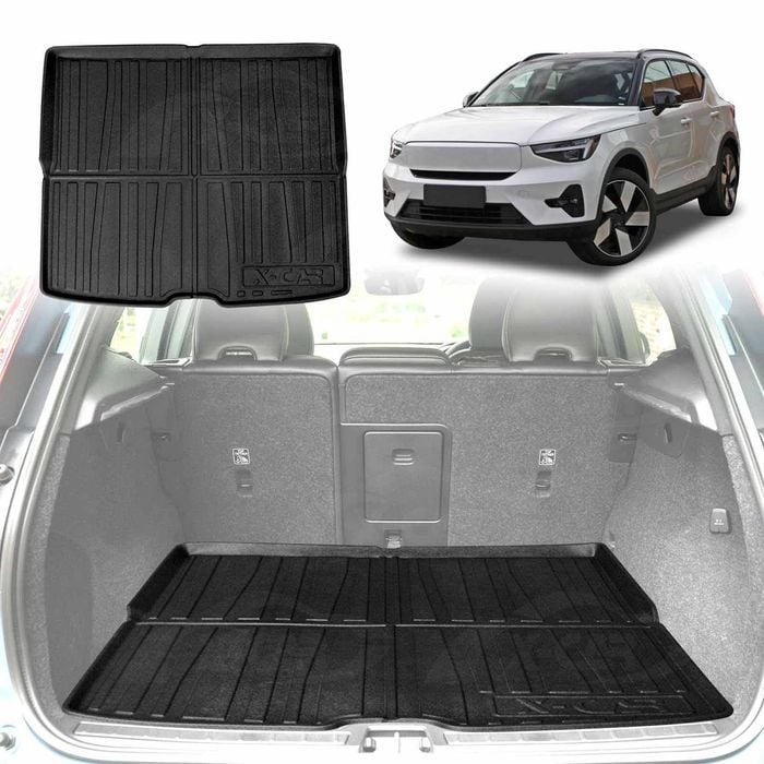 Boot Liner for Volvo C40 EX40 2022-2024 Heavy Duty Cargo Trunk Cover Mat Luggage Tray