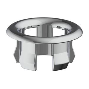 Kinetic 20mm Chrome Plated Hollow Basin Overflow Ring