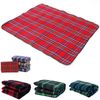 Picnic Rug Mat Blanket Outdoor Camping Waterproof Throw Travel Fleece Plaid - Assorted - Assorted | 1.5m x 1.3m | Picnic Rug