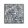 Matrix 580 x 580mm Charcoal Strelitzia Wall Art