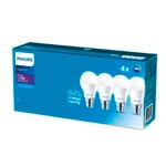 Philips A60 B22 LED 1250Lm Cool Daylight 11W Globe - 4 Pack