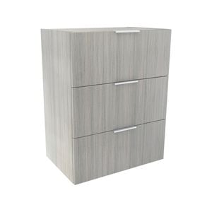Lugna 768 x 600 x 380mm Mist 3 Drawer Unit