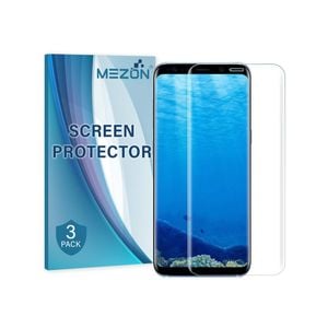 3 Pack MEZON Samsung Galaxy S9 Hydrogel Film Clear Screen Protectors