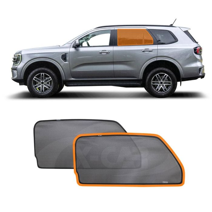 Rear Window Sun Shade for Ford Everest 2022-2024 Magnetic Car Sun Blind Mesh