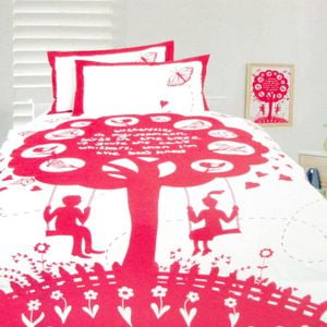 Happy Kids The Bees Knees Pink Quilt Cover Set Single