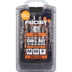 Frost 25 Piece HSS Metric Jobber Drill Set