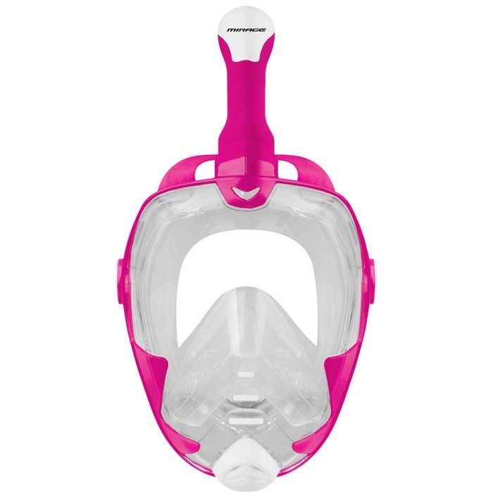 2pc Mirage Galaxy2 Snorkelling Mask & Snorkels Adult Set S/M Pink