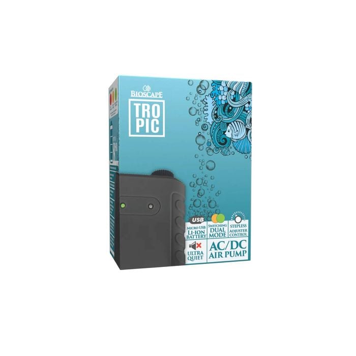 Bioscape Battery and Power Operated Aquarium Air Pump