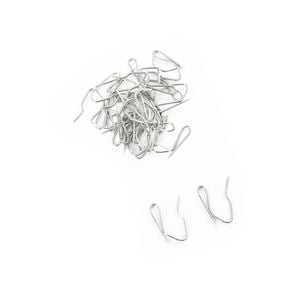 Windoware Silver Curtain Pin Sharp Hook - 25 Pack