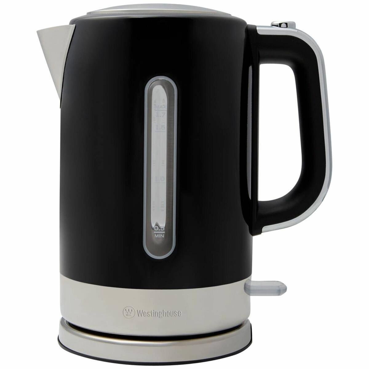 Westinghouse 1.7L Deluxe Kettle Black WHKE05V2K - Bunnings Australia