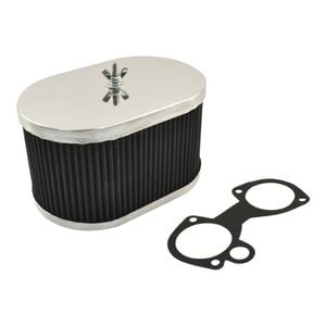 Calflow 40 & 45 DCOE Weber Carburettor 100mm Sports Air Filter Assembly Washable
